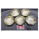 Hand painted RS Germany berry bowls