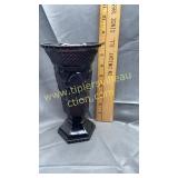 Ruby red cape cod vase