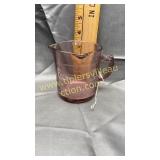 Purple measuring cup