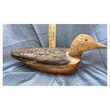 Wooden duck