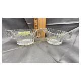 Small heisey cream and sugar