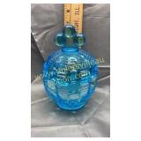 Light blue bubble style candy dish