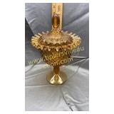 Amber ruffle candy stand