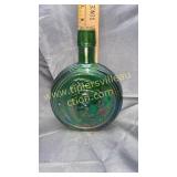 Art glass Ike bottle