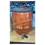 Iced tea barrel crock