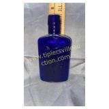 Cobalt chives bottle