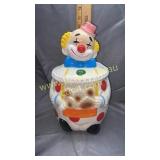 Japan clown cookie jar