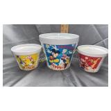 Disney popcorn bowls