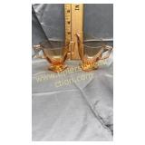 Amber cream and sugar