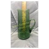 Vintage green pitcher