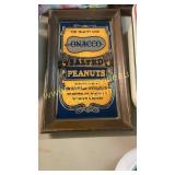 Peanut advertising mirror