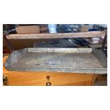 Galvanized fruit caddy