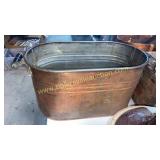 Copper broiler no lid