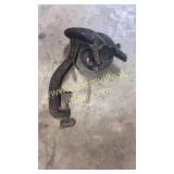 Cast iron cherry pitter