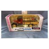 True Value Hawkeye die cast flatbed coin bank