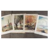 Al Mettel vintage prints