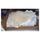 Fruit crate of crochet and tatting