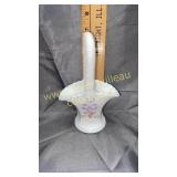 Small westmoreland milk glass basket