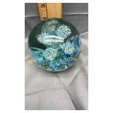 Art glass paper weight