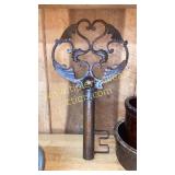 Metal art key