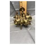 Brass peacock thing incense maybe???