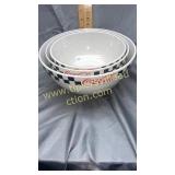 3pcs Coca-Cola nesting bowls
