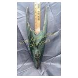 Green wood mask