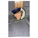 Royal doulton captain ahab small Toby mug