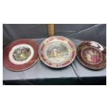 George & Martha, cherub and family plates