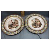 Pair of Czechoslovakia plates