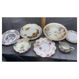 Hand painted bowls and dishes Germany, RS