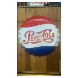 Modern Pepsi cap sign