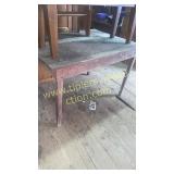 Primitive farm table
