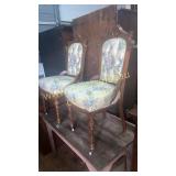 Pair of Victorian chairs