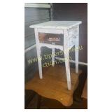 Primitive side table