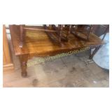 Oak coffee table