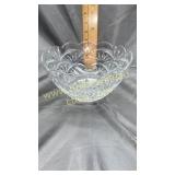 Heavy crystal bowl by Towle