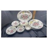 Partial set of Johnson Bros Windsor ware