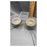 Vintage dresser dishes