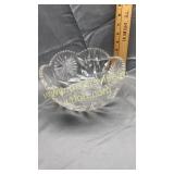 Heavy crystal bowl