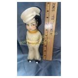 Old chalk sailor girl