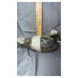 Antique wooden duck decoy