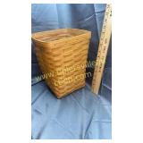 Longaberger basket with liner