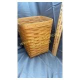 Longaberger basket with liner