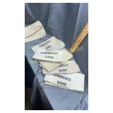 Old bank bags