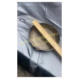 Old skillet WIR CO on handle