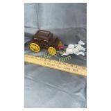 Cast iron stage coach