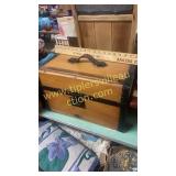 Cool antique travel trunk