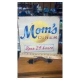 Modern decor metal mom