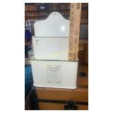 Modern metal decor letter box